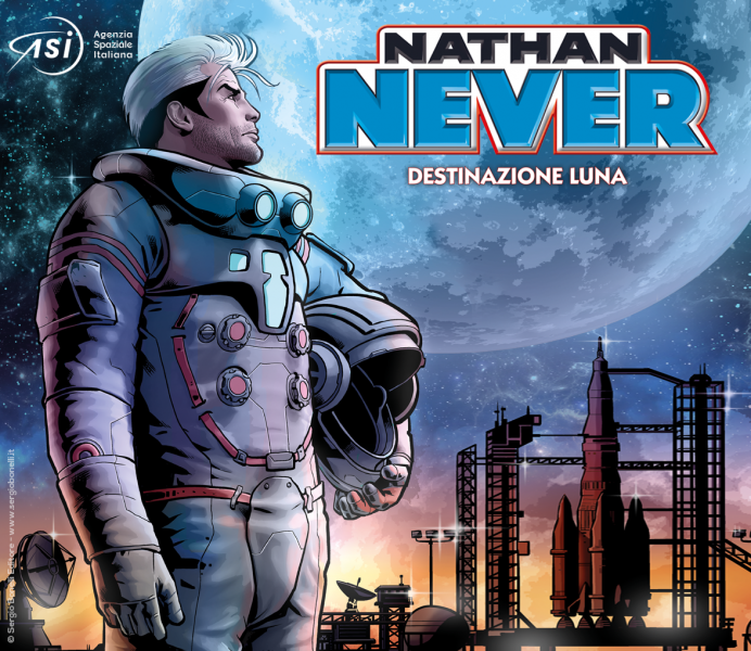 Nathan Never e ASI decollano di nuovo insieme - Destinazione Luna