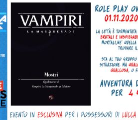 [ONLINE]  - Role Play Online Stories - Vampiri: La Masquerade 5 Ed. - Mostri (Campfire Exclusive) 
