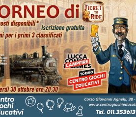 Torneo Ticket to Ride Centro Giochi Educativi Torino