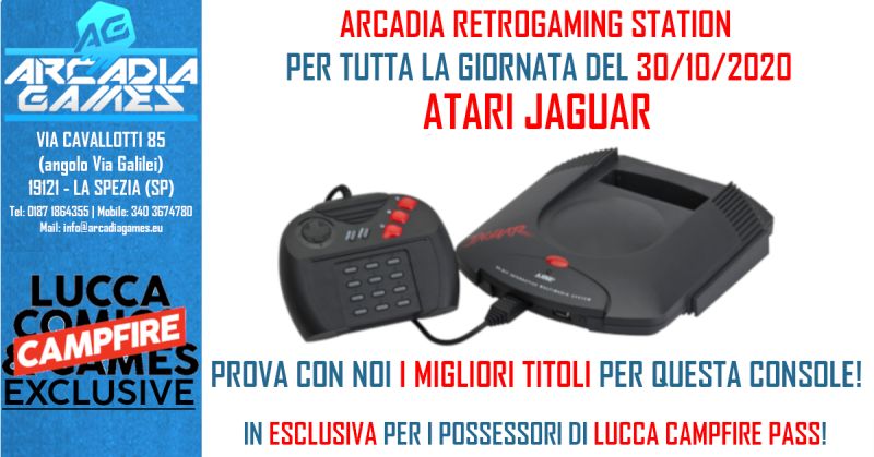 RETROGAMING STATION - ATARI JAGUAR (Campfire Exclusive)