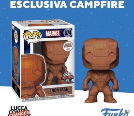 Presentazione Funko Pop esclusiva Lucca Changes Iron Man