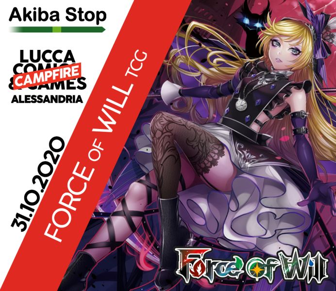 [ANNULLATO] Demo di Gioco + Gift Pack Force of Will Tcg