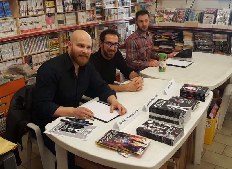 Incontro con Patrick Piazzalunga, Dimitri Gori e Alessandro Ginori