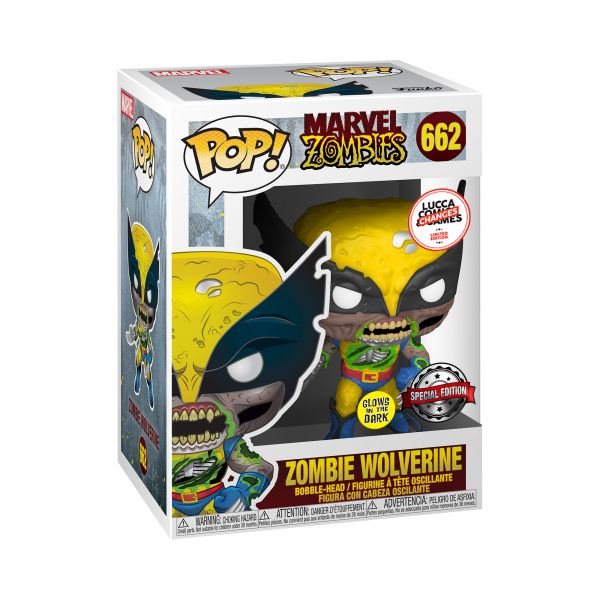 MARVEL ZOMBIES - POP FUNKO VINYL FIGURE WOLVERINE (GW) LUCCA CHANGES 2020 EXCLUSIVE