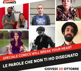 Speciale comics will break your heart - Le parole che non ti ho disegnato 