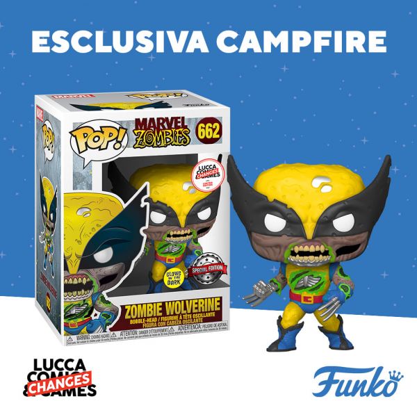 FUNKO POP EXCLUSIVE! ZOMBIE WOLVERINE