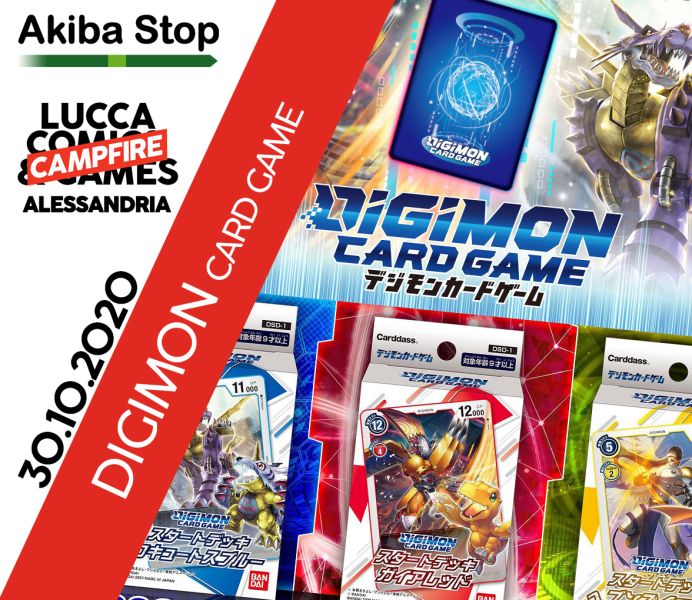 [ONLINE]Presentazione Digimon Card Game in diretta dal Giappone