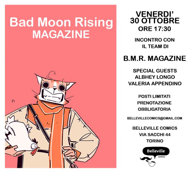 [ANNULLATO] - Presentazione Bad Moon Rising Magazine