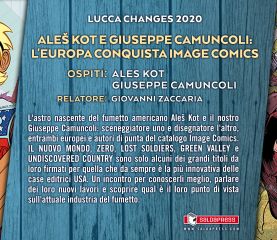 Ales Kot  e Giuseppe Camuncoli: l'Europa conquista image comics