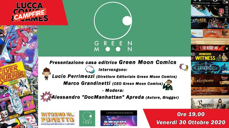 [ONLINE] Presentazione casa editrice Green Moon Comics