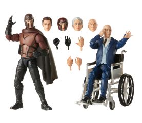 MARVEL LEGENDS XMEN DELUXE Professor X e Magneto