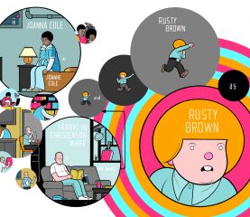 Rusty Brown: la commedia umana di Chris Ware 