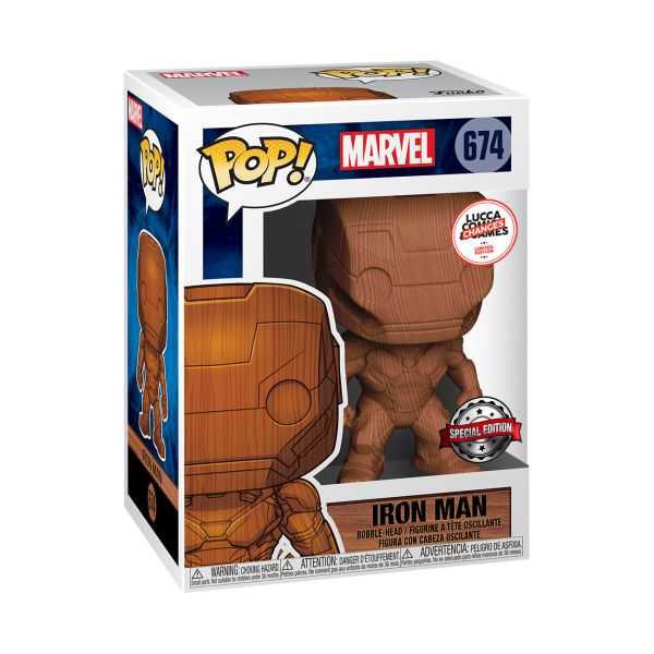 MARVEL - POP FUNKO VINYL FIGURE IRON MAN (WD) LUCCA CHANGES 2020 EXCLUSIVE