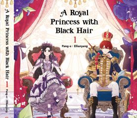 <A Royal Princess with Black Hair> Comic Book print (Vol. 1)