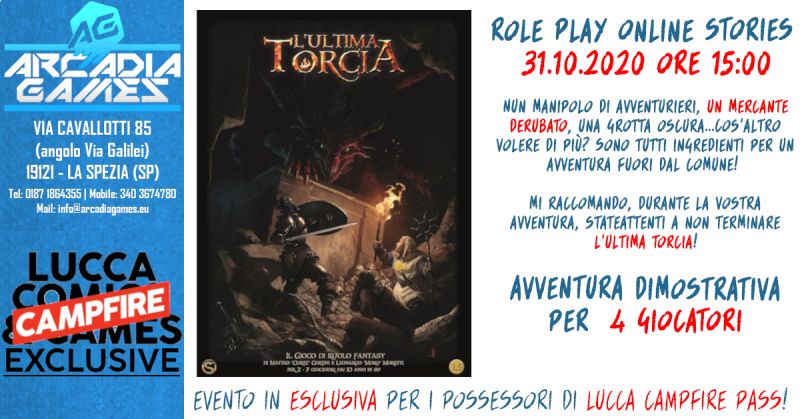 [ONLINE]  - Role Play Online Stories - L'Ultima Torcia - Il Mercante Derubato (Campfire Exclusive)