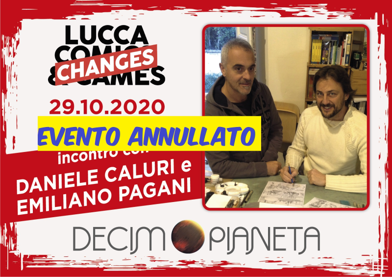 [ANNULLATO] Incontro con Daniele Caluri e Emiliano Pagani