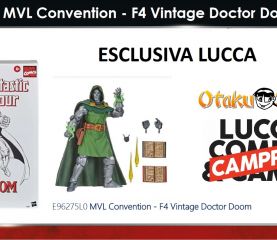 MARVEL LEGENDS - FANTASTIC FOUR VINTAGE - DOCTOR DOOM CONVENTION EXCLUSIVE LUCCA 2020