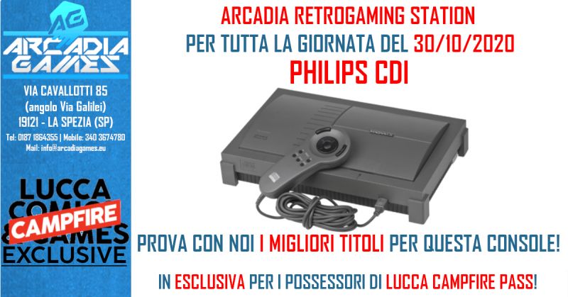 RETROGAMING STATION - PHILIPS CD-I (Campfire Exclusive)