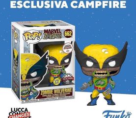 Presentazione Funko Pop esclusiva Lucca Changes Wolverine zombie