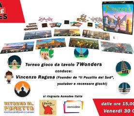 [ONLINE] Serata gioco da tavolo 7Wonder