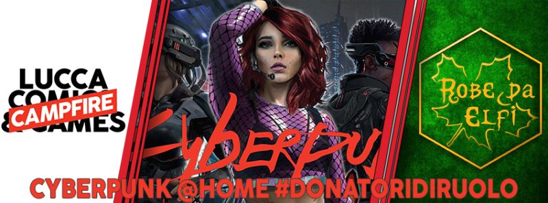 [@ HOME] - Cyberpunk #Donatoridiruolo