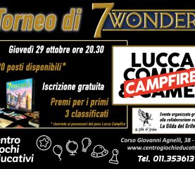 [ANNULLATO] Torneo 7 Wonders Centro Giochi Educativi Torino