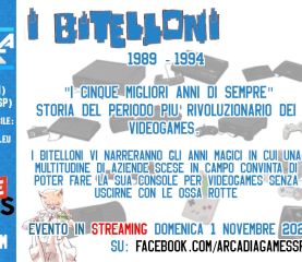 [ONLINE]  - Arcadia X Bitelloni: 1989 - 1994, I 5 Migliori Anni di Sempre - La conferenza DEFINITIVA