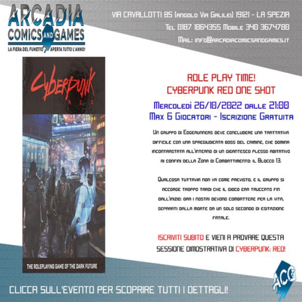 Role Play Time: Cyberpunk RED