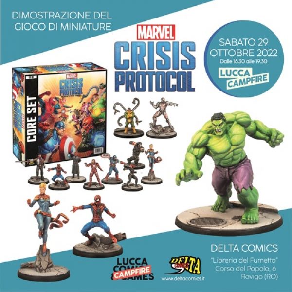 Dimostrazione Marvel CRISIS PROTOCOL