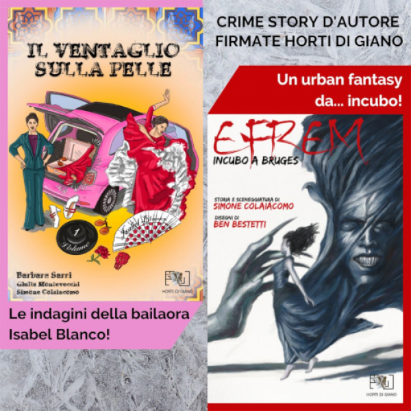 Tre graphic novel d'autore in stile crime story!