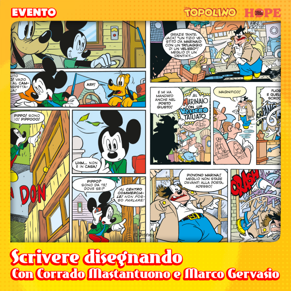 Panini Comics presenta: Scrivere disegnando - Con Corrado Mastantuomo e Marco Gervasio