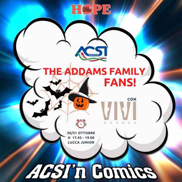 ACSI’n COMICS: THE ADDAMS FAMILY FANS!