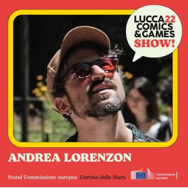 Andrea Lorenzon, Cartoni Morti live drawing 