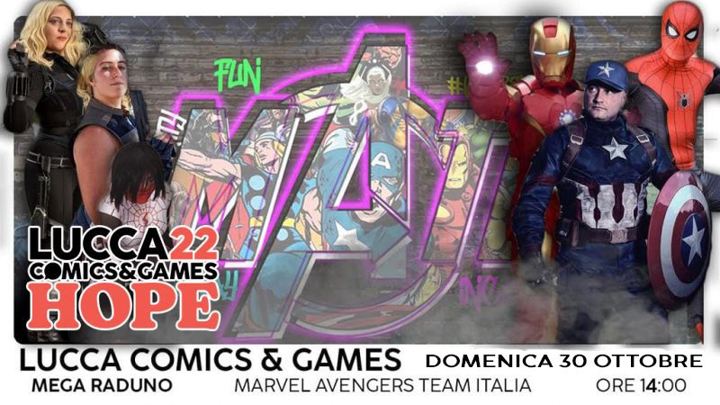 Reunion Marvel Avengers Team Italia