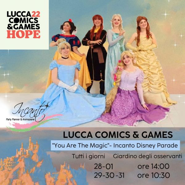 You Are The Magic: Programma attività e parate per le Principesse Disney 