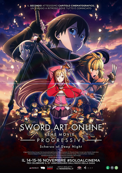 Sword Art Online Progressive - The Movie: Scherzo of Deep Night – Anteprima italiana