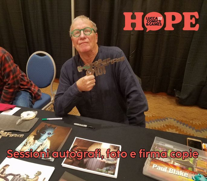 Paul Blake incontra i fan per autografi e foto
