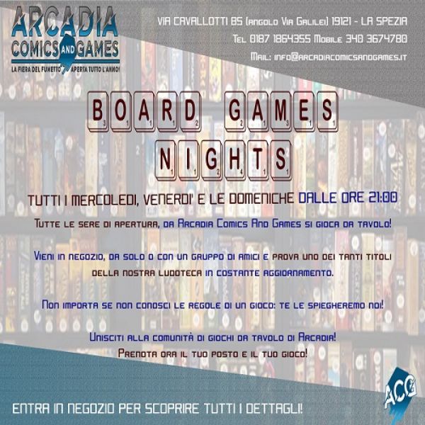 Board Games Nights - Games For Everyone 