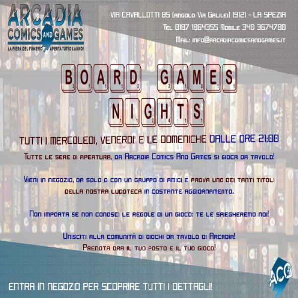 Board Games Nights - Games For Everyone 