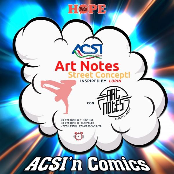 ACSI’n COMICS: ArtNotes Street Concept!
