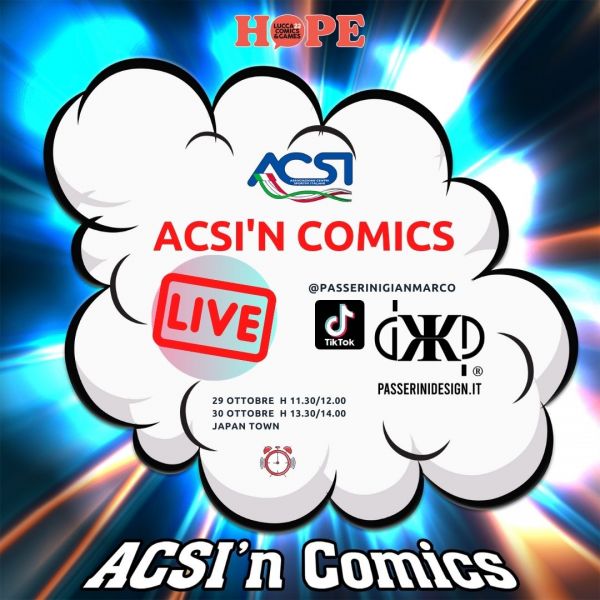 ACSI’n COMICS…LIVE!