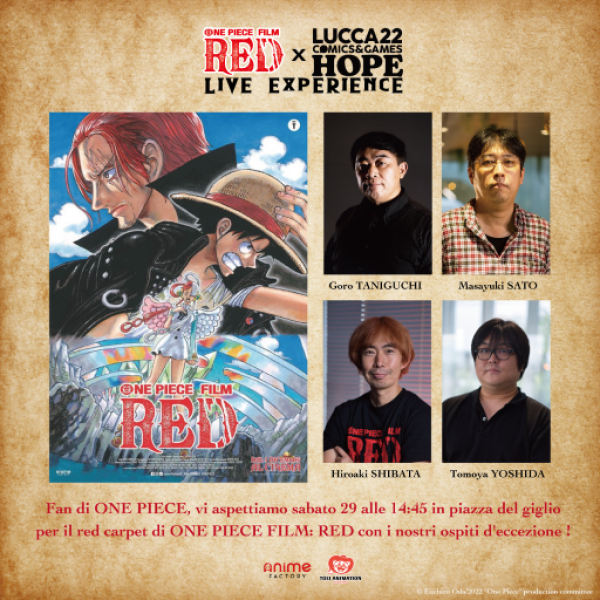 Premiere e Red Carpet One Piece Film: Red