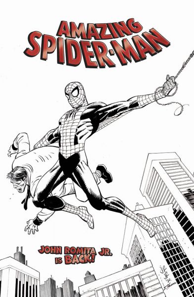 Amazing Spider-Man 1 Variant by John Romita Jr.
