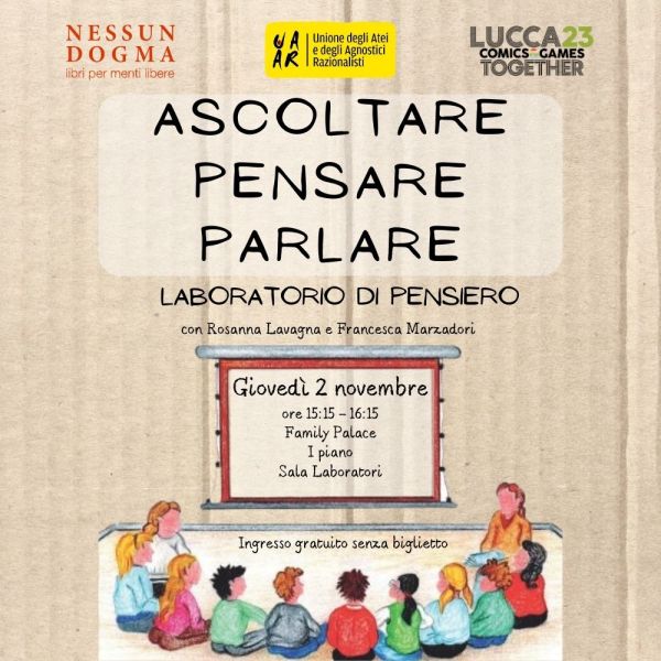 "Ascoltare, pensare, parlare" 