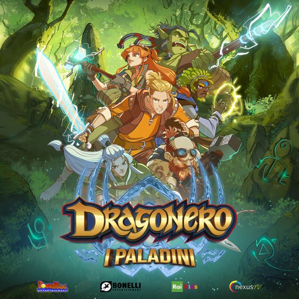 Le novità dal mondo del cartone animato Dragonero. I Paladini
