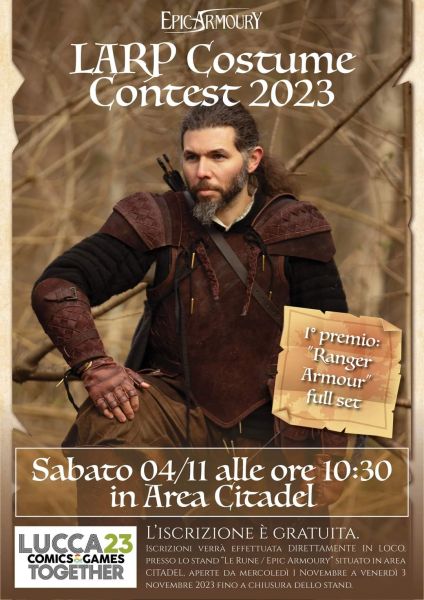 LARP Costume contest organizzato da Le Rune / Epic Armoury