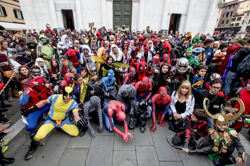 MARVEL Cosplay Photo Opportunity: il grande raduno dei personaggi Marvel