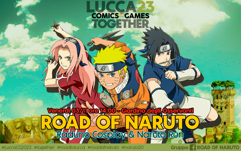 Road of Naruto - Grande raduno con Naruto Run 