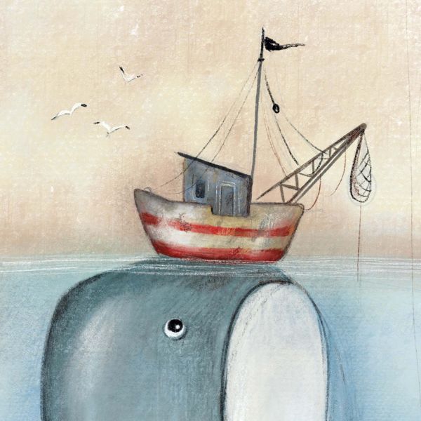 Tra le onde con Blue