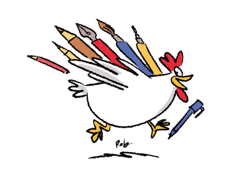 È nato prima il fumetto o la gallina?